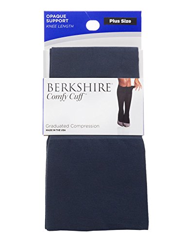 Image of Berkshire Women's Comfy Cuff Opaque Graduated Compression Trouser Sock