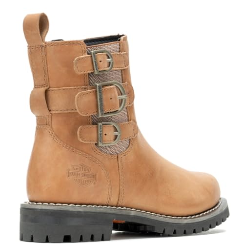 Harley-Davidson Women's Beasley 6-Inch Black or Tan Fashion Boots D87278, D872793