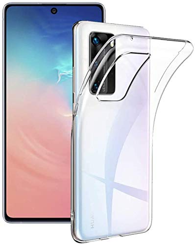 Captor Cover Trasparente per Samsung Galaxy S10 Lite / A91, Custodia TPU in Silicone Flessibile Morbida e Sottile, Protezione Full Body con Bordo Rialzato per Schermo e Fotocamera