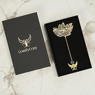 ComfyCozy Metal Flower Butterfly Bookmark | Stationary Bookmarks Page Markers Book Mark | Gifts For Women Teacher Birthday Anniversary Mum Girls Men Him Her | Thank You Teachers Presents Gift