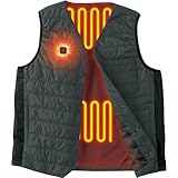 TULTEX(タルテックス) AZ-8313 Vネックヒーターベスト（男女兼用） (LL, チャコール)