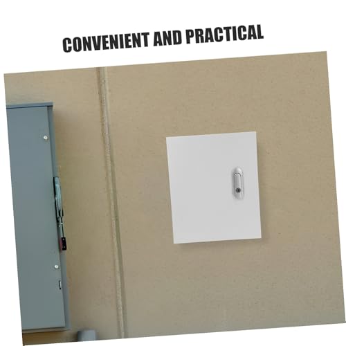 Boîte de jonction extérieure étanche coffret électrique mural blanc avec serrure - 7
