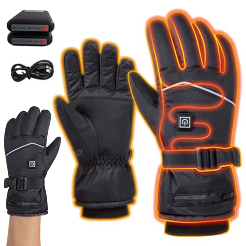 Gants chauffants électriques pour moto vélo et randonnée hiver
