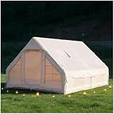 UPLTOE Tenda Pneumatica per Campeggio | 12㎡ Spaziosa per 4-8 Persone | Oxford 300D Impermeabile e Antivento | Colonna d'Aria in PVC, Spessore 12cm | Montaggio Rapido | Portatile ABdoors