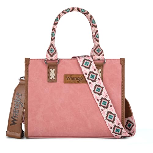 Image of Montana West Wrangler Tote Bag for Women Aztec Western Retro Purse Top Handle Handbags