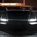 2PCS Daytime Running Strip Lights, Daylight Driving Weatherproof Decoration Light Kit, High Power Clearance Light, Flexible Bright Spot Fog Lamp, Auto Accessories Fit Most Cars (White)