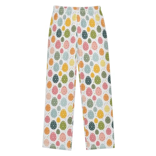 Pajama Pants Pattern Egg Pattern PJ Bottoms Sleepwear Lounge Sleep Pant with Pockets