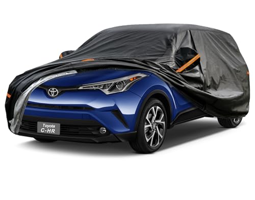 Image of GUNHYI 7 Layer SUV Car Cover Custom Fit C-HR (2018-2022) Waterproof All Weather, Heavy Duty Outdoor Snow Sun Rain Uv Protection (Ships from US Warehouse, Delivery 3-8 Days)