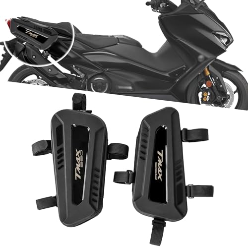 MAORANG For TMAX560 テックマックス TECH MAX ABS製 バイク用 防水トライアングルフレームバッグ サドル様々なバイク用ハードシェルサイドハンギングバッグに対応 多機能シートチューブアクセサリー収納バッグ アクセサリー (TMA