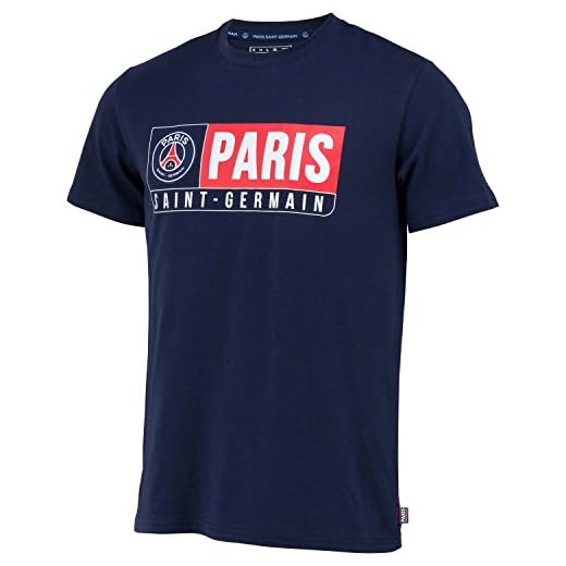 Paris Saint-Germain: camiseta PSG, colección oficial del club de fútbol PARIS SAINT-GERMAIN, infantil, Niño, azul, 12 años