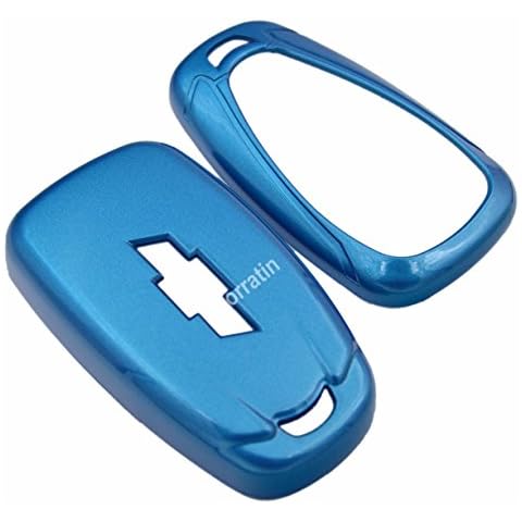 Metallic Color Keyless Hard Key Case Cover for Chevrolet 6th Gen Camaro Malibu Impala 2016 2017 2018 Cover