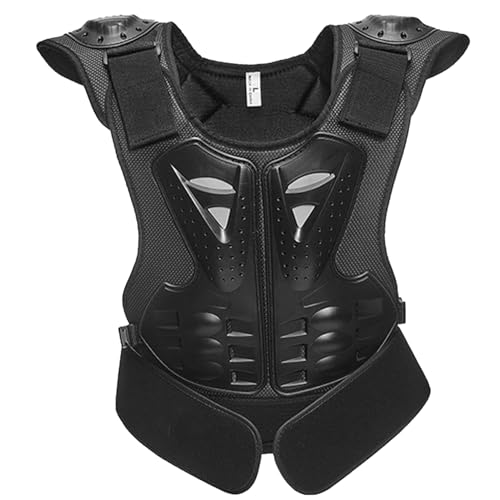 Équipement De Moto Pour Enfants 12-15 Ans Anti-Chute 3d Équipement De Moto Pour Jeunes Gilet Pare-Balles Réfléchissant Veste De Moto Pour Jeunes Réglable Équipement De Vélo De Saleté Pour Enfants Pour