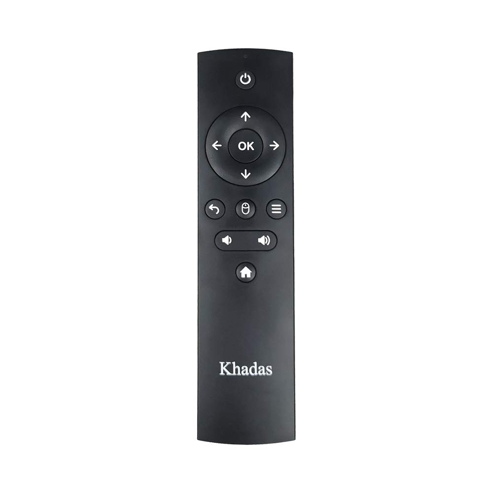 Khadas IR Remote with 12 Buttons Without Li-Battery, Compatible for VIM3/VIM3L/VIM2/VIM1S/VIM1/Edge-V