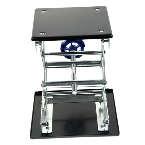 MUCKLILY 180x180mm Stainless Steel Lift Table Bracket Compact Lightweight for Various Experiments