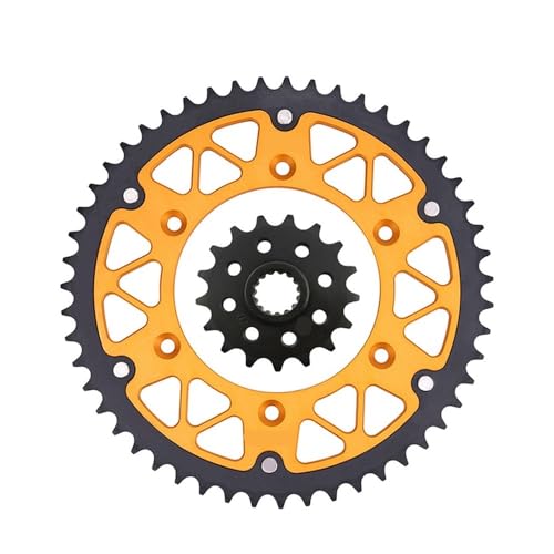 Pignon de moto pour SMC690 LC4 SM660 SXC625, couronne transmission chaîne 51T 17T