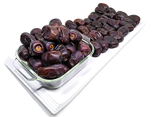 Image of Markstor Dark Dates - Premium Fresh & Soft Dates - 400g