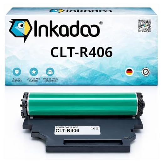 Inkadoo Kompatibel Bildtrommel für Samsung CLT-R406 /See CLX-3305 Series CLP-365 Xpress C 460 FW Xpress SL-C 430 W CLP-360 CLX-3300 Xpress C 400 Series Xpress SL-C 400 Series