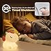 VTIGER Unicorn Night Light, LED Squishy Cute Lamp, Dimmable Kids Baby Bedroom Nightlight, Rechargeable Touch Lamp for Girls Room Decor