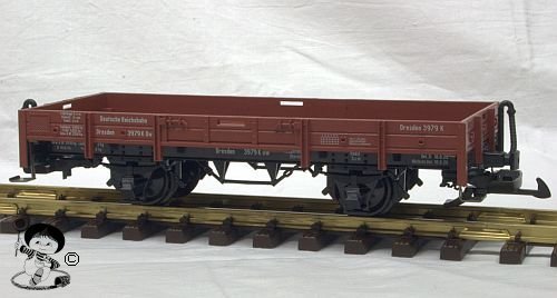 Preisvergleich Produktbild LGB 49450-02 Niederbordwagen