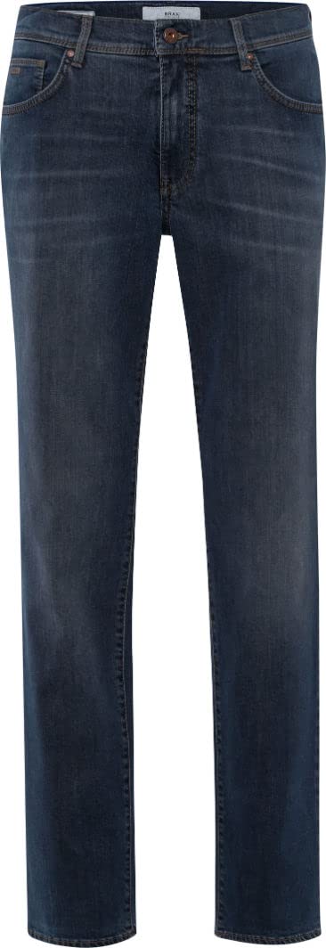 BRAX Five-Pocket-Jeans Style CADIZ – Style CADIZ, Herren, Gr. 36, Länge 34, dunkelblau