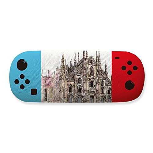 Étui lunettes de jeu Cathédrale de Milan pour bureau et voyage