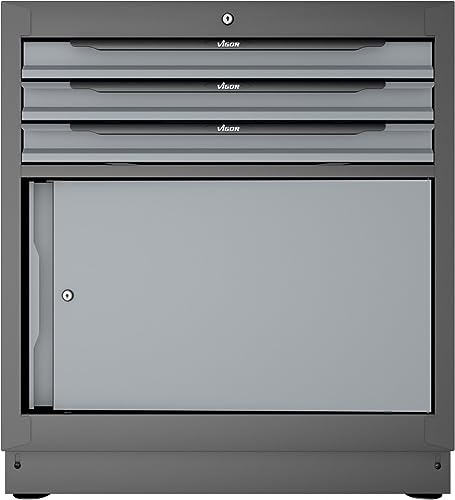 Vigor V6000-030XL Base Cabinet with 3 Drawers 861 mm