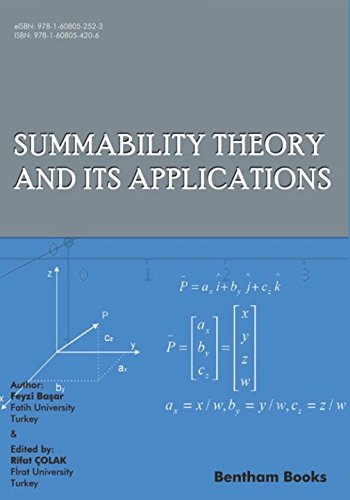 Summability Theory and its Applications: Başar, Feyzi, Çolak, Rifat ...