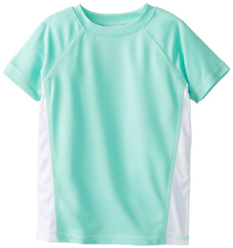 Kanu Surf Girls' Color Block UPF 50 Swim Tee