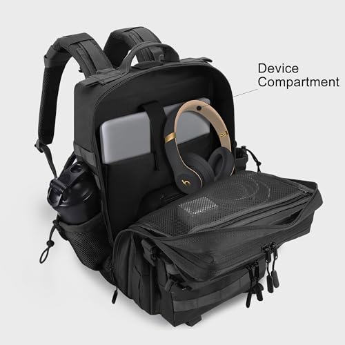 LHI 45L Tactical Backpack with Shoe Compartment