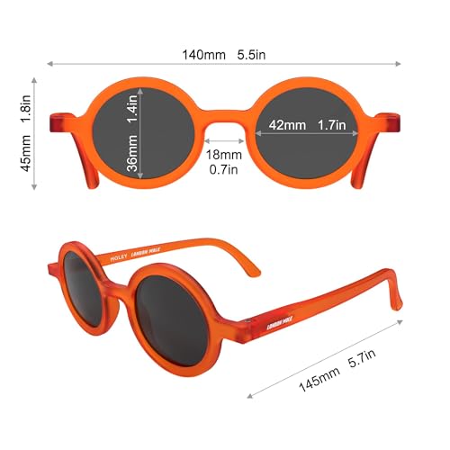 Image of LONDON MOLE Moley sunglasses | Cool round shaped glasses | Men's Women's Unisex | Spring hinges