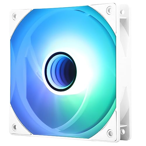 Thermalright TL-C12W-S V3 Ventilador de CPU Ventilador de refrigeración de carcasa de 120 mm ARGB, conector PWM de 4 pines Ventilador silencioso para ordenador con rodamiento S-FDB, ventilador de