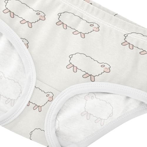 Girls' Underwear Cute Sheep Toddle Brief Panties 23014574