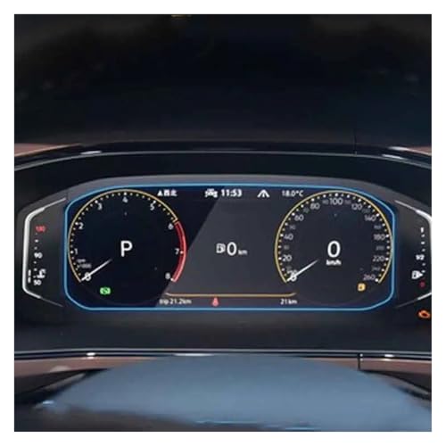 Verre trempé pour VW T-Roc 2022 et film protecteur pour écran tactile de GPS de voiture