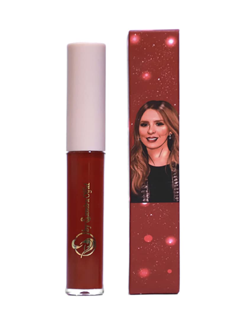 so by samira olfatMatte Liquid Lipstick, Long-Lasting Wear Non-Stick Waterproof Lip Gloss, Cruelty Free Formula - Ghazal