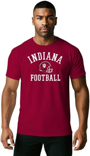 Barnesmith College Football Short-Sleeve T-Shirt, Unisex All Cotton, Helmet Logo - Image 2