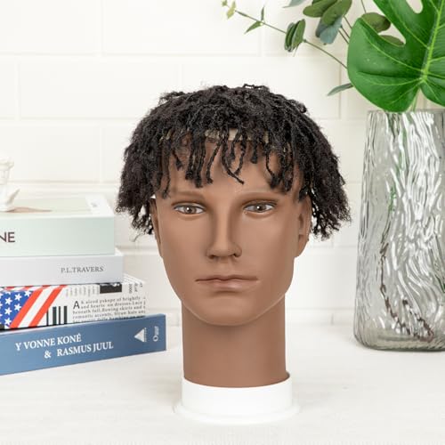 originea DAIXI 8x10 Inches Transparent Full Lace Interlocking Dreadlock Extensions Toupee, 0.2cm