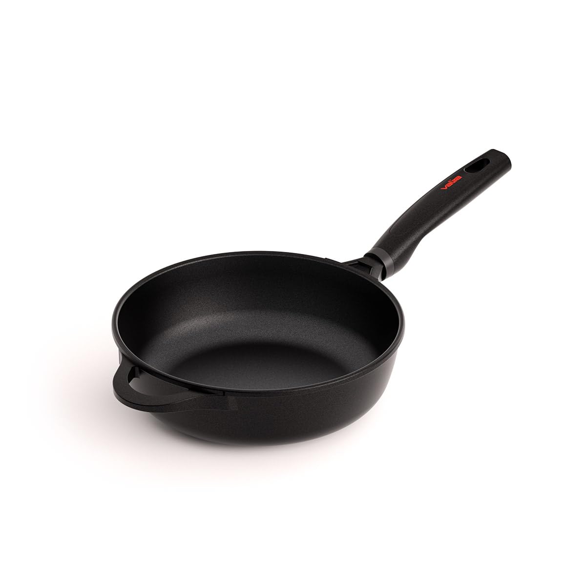 Valira Origen - Sartén premium de 24 cm honda hecha en España, aluminio fundido con antiadherente reforzado, no apta para inducción.