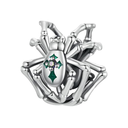Cuentas colgantes misteriosas de plata de ley 925 auténtica para pulseras de mujer