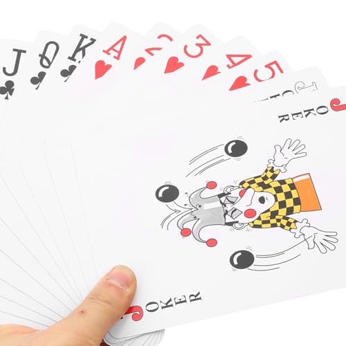Jumbo Playing Cards Großformatige Pokerkarten Größer Robust Leicht Tragbar Für Erwachsene Party Spielspaß – Bild 7