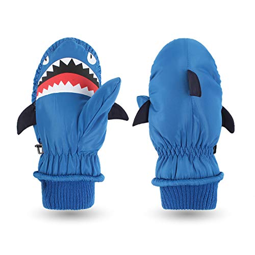 Guantes cortavientos e impermeables Shark con agarre reforzado para niños