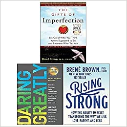 Brené Brown Three-Book Paperback Box Set Rising Strong,Daring Greatly,The Gifts of Imperfection