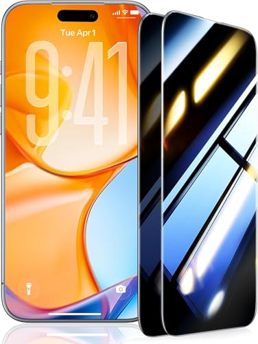 Image of Supershieldz X Koala Bear NeoGuard True 2-way Privacy Tempered Glass Screen Protector Guard for iPhone 14 Pro - 2 Pack