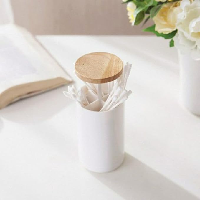 CRR RETAIL Automatic Toothpick Box, Toothpick Dispenser Pop Up Cotton Swab Holder Storage Box Dispenser 1