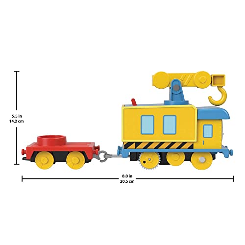 Fisher-Price Thomas & Friends Gemotoriseerde Carly the Crane speelgoedvoertuigmotor voor kleuters van 3 jaar en ouder, HDY71 - Image 7