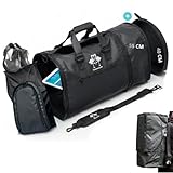 ZZZIP - Bolsa Extensible de 40 y 55 cm – Formato Cabina 2026 Modular – Bolsa de Viaje escalable 6 Caras Desmontables – Convertible Bolso de Mano/Espalda/Hombro