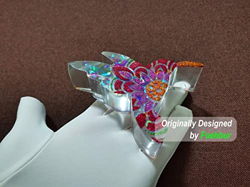 Hummingbird & Sunflower Car Freshies Mold- Woodpecker Bird Silicone Air Freshie Mold - Aroma Bead Freshener Mold -Epoxy Resin - Candle Soap Mold - Oven Safe【Upgraded Soft Material】 #TOP4