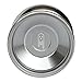 Yoyo King Ghost Bi Metal Aluminum and Steel Professional Trick Yoyo with Ball Bearing Axle and Extra String … (Silver)
