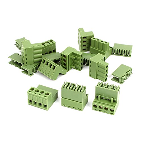 281-603/281-401, Conn Terminal Block 2 POS DIN Rail 1.5A Box (5 Items)
