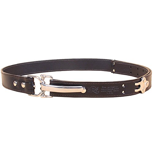 Col. Littleton Handmade Leather Cinch Belt No. 5 - Adjustable Handcrafted in Lynnville, TN USA2