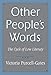 Other People's Words: The Cycle of Low Literacy
